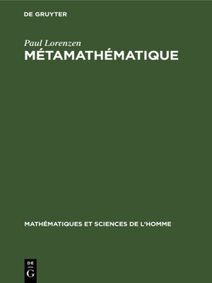 cover image of Métamathématique